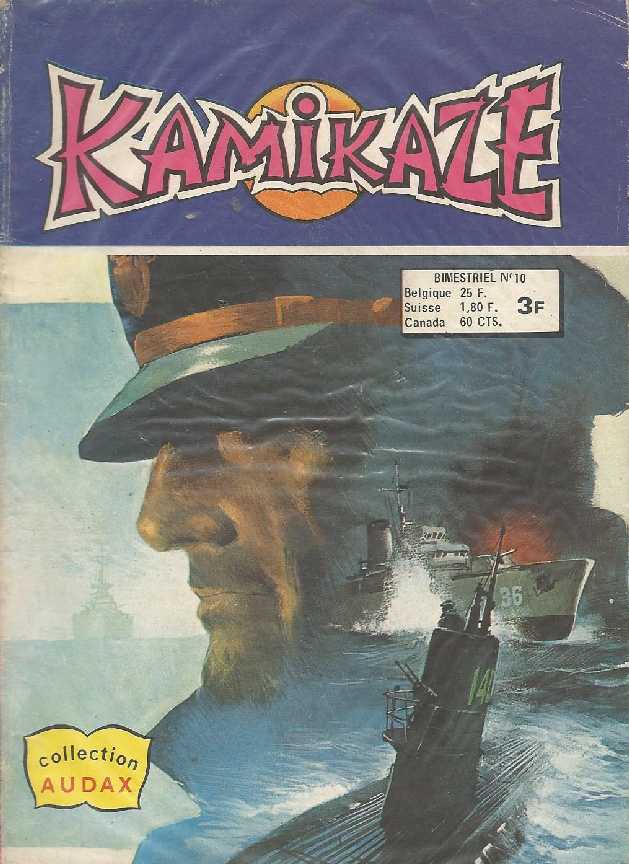 Scan de la Couverture Kamikaze n° 10